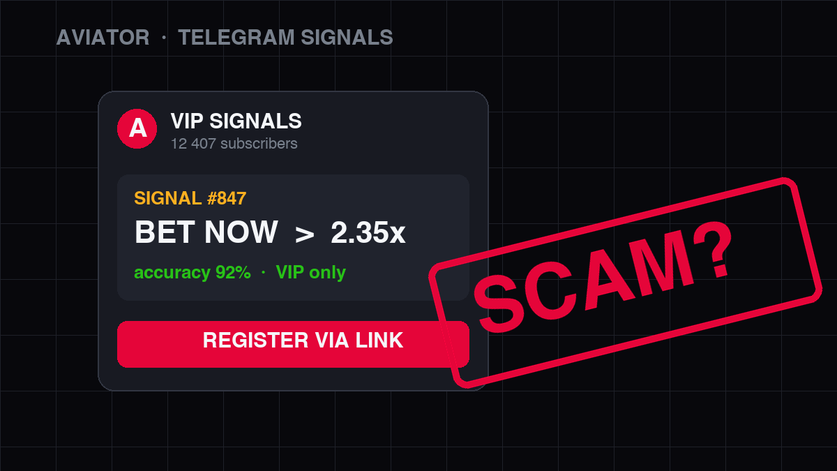 Señales de Aviator en Telegram — un canal típico que promete 92% de precisión